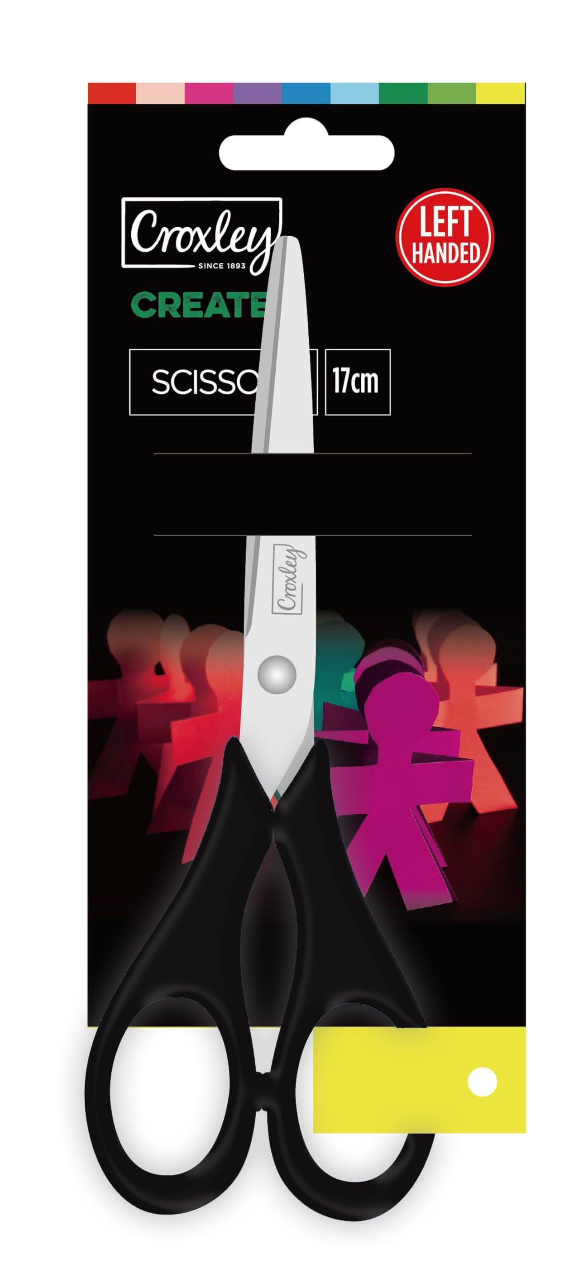 Croxley SCI2217 Left Hand Scissors, 17 cm Length : Amazon.co.za